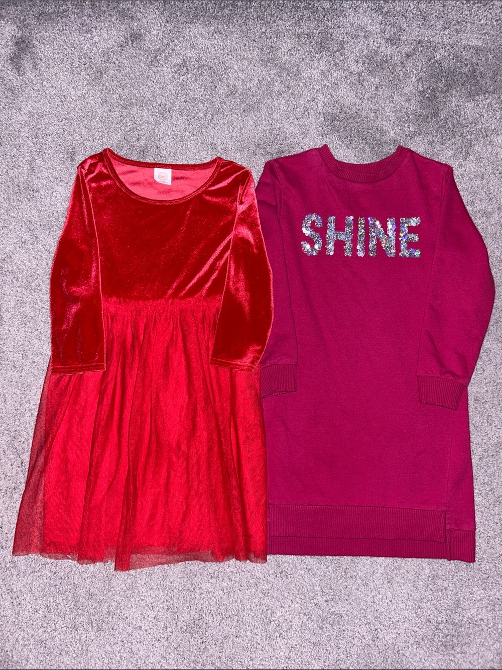 Wonder Nation Girls’ (6) Long Sleeve Dresses